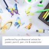 imageCanson Artist Series Mixed Media Book Side Wire Bound 7x10 inches 40 Sheets  Lay Flat Art Notebook for Painting Sketching Drawing55X85