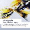 imageCanson Artist Series Mixed Media Book Side Wire Bound 7x10 inches 40 Sheets  Lay Flat Art Notebook for Painting Sketching Drawing7X10