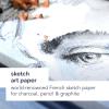 imageCanson Artist Series Sketchbook Wirebound Journal 5x7 inches 160 Pages 65lb96g  Artist Paper for Adults and Students  Graphite Charcoal Pencil Colored Pencil9X12