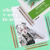 imageCanson Graduate Drawing Pad Foldover 55x85 inch 30 Sheets  Artist Paper for Adults and Students  Drawing Sketching and Art JournalingWhite Paper