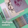 imageCanson Graduate Mixed Media Pad Foldover 9x12 inch 20 Sheets  Artist Paper for Adults and Students  Watercolors Mixed Media Markers and Art JournalingWhite Paper