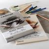 imageCanson Graduate Mixed Media Pad Foldover 9x12 inch 20 Sheets  Artist Paper for Adults and Students  Watercolors Mixed Media Markers and Art JournalingGrey Paper