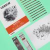 imageCanson Graduate Sketch Pad Foldover 55x85 inch 40 Sheets  Artist Paper for Adults and Students9x12 inch