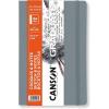 imageCanson Graduate Sketch ampamp Notes Hard Cover Art Journal 55x85 inches 92 Sheets  Notebook for Pencil Charcoal Pen Journaling IllustrationGrey