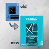 imageCanson XL Series Watercolor Pad Heavyweight White Paper Foldover Binding 30 Sheets 11x15 inch9x12