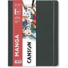 imageCanson Graduate Manga Paper Hard Cover Art Journal 55x85 inches 40 Sheets  Artist Paper for Illustration Character Studies Comics85x11