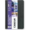 imageCanson Graduate Mixed Media Paper Hard Cover Art Journal 85x11 inches 36 Sheets  Artist Paper for Collage Watercolor Ink Pencil MarkerWhite Paper