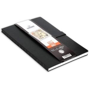 imageCanson 180 Degree Art Book Paper Pad Hardbound Sketchbook 55x85 inches 80 Sheets 65lb96g  Artist Paper for Adults and Students83X117