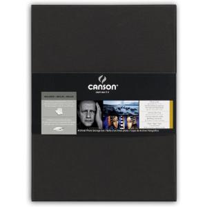 imageCanson Infinity Archival Box for Images and Documents up to 85 x 11 inches Fits 85 x 11 Inch Sheets BlackHolds Photos up to 85X11