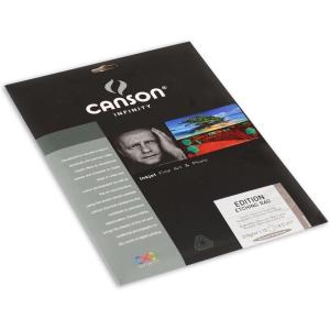 imageCanson Infinity Edition Etching Rag Fine Art Paper Acid Free for Printmaking 85 x 11 Inch Bright White 10 Sheets