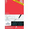 imageCanson Artist Series Graph and Layout Paper 8 by 8 Blue Grid Foldover Pad 11x17 inches 40 Sheets 20lb75g  Artist Paper for Adults and Students  Colored Pencil Marker Ink Pen11 x 17 44 Grid