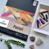 imageCanson Artist Series MiTeintes Pastel Paper Gray Tones Foldover Pad 9x12 inches 24 Sheets 98lb160g  Artist Paper for Adults and Students9X12
