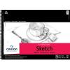 imageCanson Artist Series Universal Sketch Paper Wirebound Pad 18x24 inches 35 Sheets 65lb96g  Artist Paper for Adults and Students  Graphite Charcoal Pencil Colored Pencil1 Pack