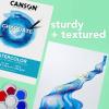 imageCanson Graduate Watercolor Pad Foldover 55x85 inch 20 Sheets  Artist Paper for Adults and Students  Painting Gouache Mixed Media and Ink55x85 inch