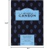 imageCanson Rough Heritage White102 x 142 Rough