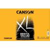 imageCanson XL Series Bristol Paper Smooth Foldover Pad 11x17 inches 25 Sheets 100lb260g  Artist Paper for Adults and Students  Markers Pen and Ink11x17