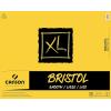 imageCanson XL Series Bristol Paper Smooth Foldover Pad 11x17 inches 25 Sheets 100lb260g  Artist Paper for Adults and Students  Markers Pen and Ink19x24