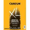 imageCanson XL Series Bristol Paper Smooth Foldover Pad 11x17 inches 25 Sheets 100lb260g  Artist Paper for Adults and Students  Markers Pen and Ink9x12