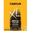 imageCanson XL Series Bristol Paper Smooth Foldover Pad 11x17 inches 25 Sheets 100lb260g  Artist Paper for Adults and Students  Markers Pen and Ink9x12