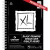 imageCanson XL Series Drawing Paper Black Wirebound Pad 7x10 inches 40 Sheets 92lb150g  Artist Paper for Adults and Students  Colored Pencil Ink Pastel Marker7x10