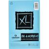 imageCanson XL Series Oil and Acrylic Paper Foldover Pad 11x14 inches 24 Sheets 136lb290g  Artist Paper for Adults and Students55X85