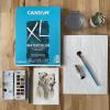 imageCanson XL Series Watercolor Pad Heavyweight White Paper Foldover Binding 30 Sheets 9x12 inch