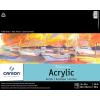 imageCanson Artist Series Acrylic Paper Foldover Pad 16x20 inches 10 Sheets 185lb400g  Artist Paper for Adults and Students16X20