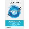 imageCanson Graduate Watercolor Pad Foldover 55x85 inch 20 Sheets  Artist Paper for Adults and Students  Painting Gouache Mixed Media and Ink55x85 inch