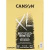 imageCanson XL Series Bristol Paper Smooth Foldover Pad 11x17 inches 25 Sheets 100lb260g  Artist Paper for Adults and Students  Markers Pen and Ink9x12