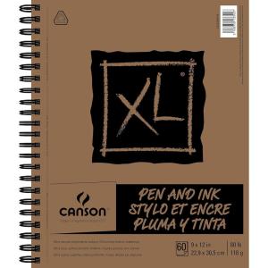 imageCanson C400100928 XL Series Pen ampamp Ink White 9x12Inch9x12