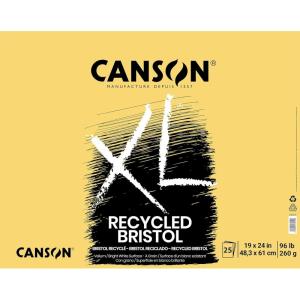 imageCanson XL Series Bristol Paper Smooth Foldover Pad 11x17 inches 25 Sheets 100lb260g  Artist Paper for Adults and Students  Markers Pen and Ink19x24