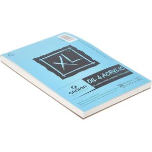 imageCanson XL Series Oil and Acrylic Paper Foldover Pad 11x14 inches 24 Sheets 136lb290g  Artist Paper for Adults and Students55X85