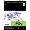 imageCanson Artist Series Cream Drawing Pad 9quot x 12quot Top Wire Bound 24 Sheets 10051097311x14