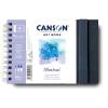 imageCANSON Art Book Watercolor Paper Notebook 83x58 inches WhiteA5 LANDSCAPE MONTVAL