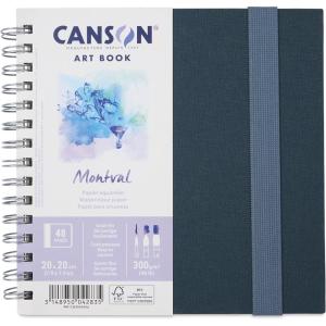 imageCANSON Art Book Watercolor Paper Notebook 78x78 inches WhiteWhite