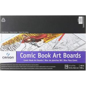 imageCanson Artist Series Comic Manga Illustration Pad 9quot x 12quot Foldover Cover 20 Sheets 10051088211x17