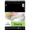 imageCanson Artist Series Drawing Paper Cream Wirebound Pad 9x12 inches 60 Sheets 90lb147g  Artist Paper for Adults and Students  Charcoal Colored Pencil Ink Pastel Marker9x12