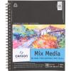 imageCanson Artist Series Mixed Media Paper Wirebound Pad 9x12 inches 30 Sheets 138lb224g  Artist Paper for Adults and Students  Watercolor Gouache Graphite Ink Pencil Marker