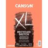 imageCanson XL Series Sketchbook Recycled Foldover Pad 9x12 inches 100 Sheets 50lb74g  Artist Paper for Adults and Students  Graphite Charcoal Pencil Colored Pencil9x12