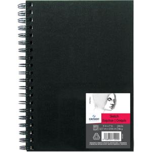 imageCanson Artist Series Sketchbook Wirebound Journal 5x7 inches 160 Pages 65lb96g  Artist Paper for Adults and Students  Graphite Charcoal Pencil Colored Pencil5X7
