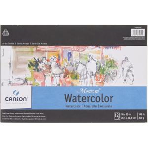 imageCanson Artist Series Watercolor Paper Wirebound Pad 9x12 inches 20 Sheets 140lb300g  Artist Paper for Adults and Students  Watercolors Mixed Media Markers and Art Journaling10X15