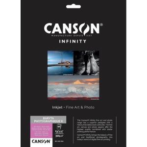 imageCanson Infinity Digital Paper Baryta Photographique II 310G 85 X 11 inches 10 Sheets F11BPL310851110