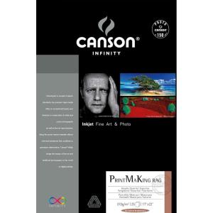 imageCanson Infinity PMK Printmaking Rag Fine Art Paper 310 Gram  85 x 11 Inch 25 Sheets17X22