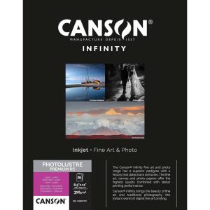 imageCanson Infinity Photo Lustre Premium Photographic Paper for Black and White and Color Reproductions 310 Grams 85 x 11 Inch 25 Sheets