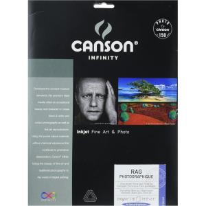 imageCanson Infinity Rag Photographique Fine Art Paper 310 Gram 11 x 17 Inch 25 Sheets11X17