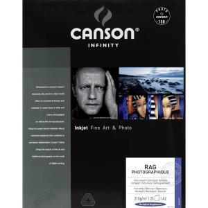 imageCanson Infinity Rag Photographique Fine Art Paper 310 Gram 11 x 17 Inch 25 SheetsA2