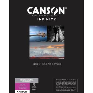 imageCanson Infinity Photo Lustre Premium Photographic Paper for Black and White and Color Reproductions 310 Grams 17 x 22 Inch 25 Sheets